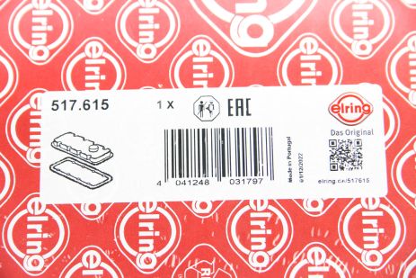 Прокладка клапанной крышки VW Golf I/II/ Passat/Polo 0,9-1,3 74-89 (3mm), ELRING (517615)