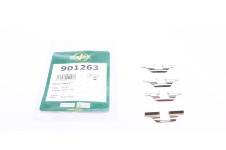 Комплектующие, колодки дискового тормоза, SKODA OCTAVIA, AUDI TT, FRENKIT (901263)