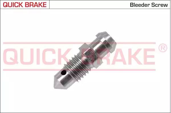 0053 QUICK BRAKE Штуцер прокачки гальм (M7x1/7x21.7) 0053 QUICK BRAKE Штуцер прокачки гальм (M7x1/7x21.7)