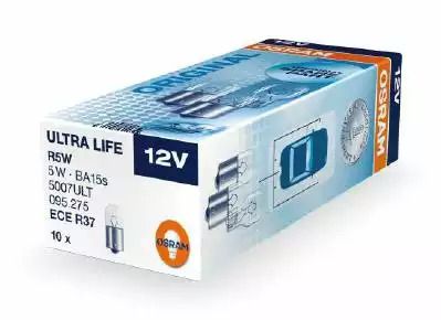 5007ULT-UNV OSRAM Лампа R5W 12V 5W BA15S ULTRA LIFE 5007ULT-UNV OSRAM Лампа R5W 12V 5W BA15S ULTRA LIFE