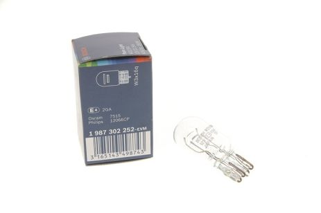Лампа накаливания W21/5W 12V W3x16q PURE LIGHT (пр-во Bosch)