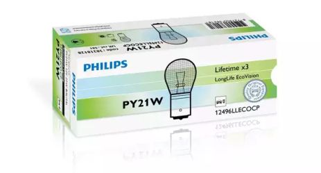 Лампа накаливания желтая PY21W 12V 21W