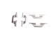 109-1263 QUICK BRAKE Планка супорта (заднього) прижимна (к-кт) VW Golf III/IV/Seat Toledo 91- (Lucas