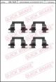 Комплектующие, колодки дискового тормоза 1091625 RENAULT NISSAN