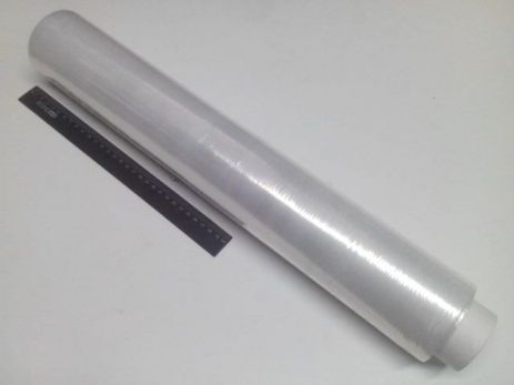 Стрейч (упаковочная пленка) 1,2 кг. 17x500 Стрейч (упаковочная пленка) 1,2 кг. 17x500