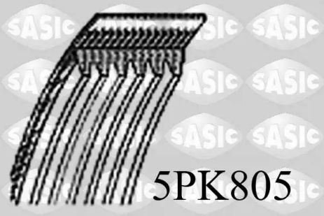 Ремень генератора, Sasic (5PK805) Ремень генератора, Sasic (5PK805)