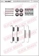Комплект пружинок колодок ручного тормоза, QUICK BRAKE (1050896)