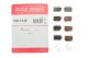 109-1246 QUICK BRAKE Планка супорта (переднього) прижимна (к-кт) Opel Combo 1.3-1.7DTI 01-