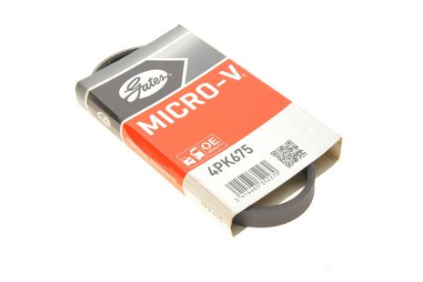Ремень поликлиновый 4PK675 GATES (4PK675)