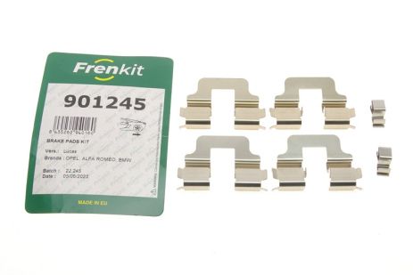 Комплектующие, колодки дискового тормоза, ABARTH 500C, HYUNDAI i30, FRENKIT (901245)