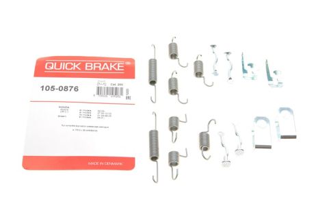 105-0876 QUICK BRAKE Комплект пружинок колодок ручного гальма