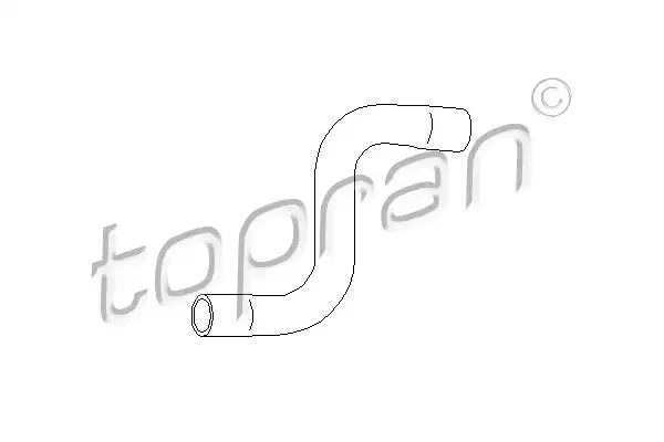 Шланг радиатора, TOPRAN (102996) Шланг радиатора, TOPRAN (102996)