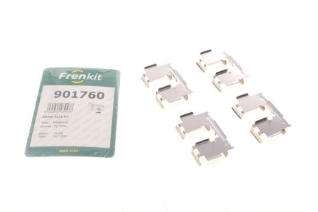 Комплектующие, колодки дискового тормоза, LEXUS ES, TOYOTA (GAC), FRENKIT (901760)