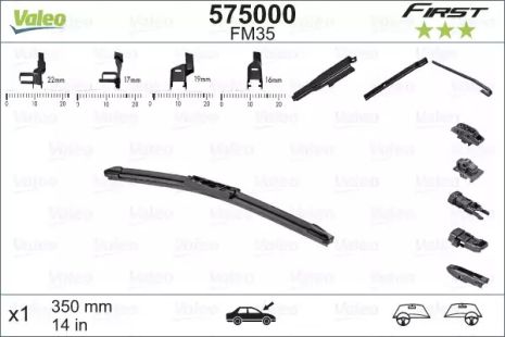 Щетка стеклоочистителя 575000 ABARTH MITSUBISHI