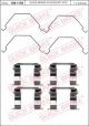 Планка суппорта (переднего) прижимная (к-кт) mazda 626 91-02 (akebono), MAZDA 626, QUICK BRAKE (1091158) Планка суппорта (переднего) прижимная (к-кт) mazda 626 91-02 (akebono), MAZDA 626, QUICK BRAKE (1091158)