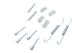 105-0690 QUICK BRAKE Комплект пружинок колодок ручного гальма 105-0690 QUICK BRAKE Комплект пружинок колодок ручного гальма