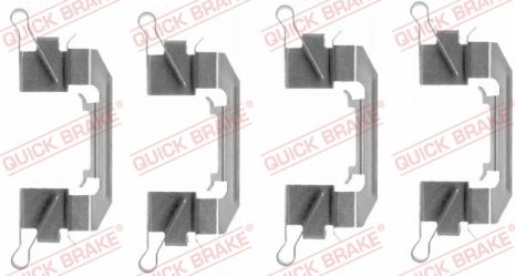 109-1626 QUICK BRAKE Планка супорта прижимна 109-1626 QUICK BRAKE Планка супорта прижимна