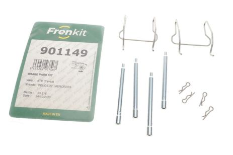 Комплектующие, колодки дискового тормоза, MERCEDES-BENZ V-CLASS, PEUGEOT 607, FRENKIT (901149)
