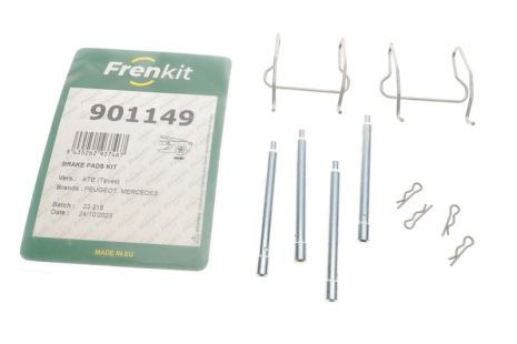 Комплектующие, колодки дискового тормоза, MERCEDES-BENZ V-CLASS, PEUGEOT 607, FRENKIT (901149)