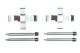 109-1101 QUICK BRAKE Планка супорта (заднього) прижимна (к-кт) Ford Escort 90-00 (ATE) 109-1101 QUICK BRAKE Планка супорта (заднього) прижимна (к-кт) Ford Escort 90-00 (ATE)