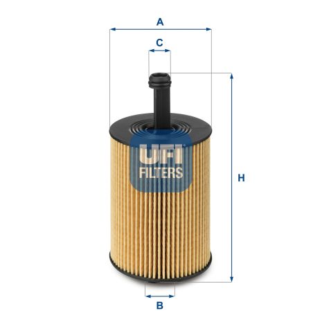 Масляный фильтр, CHRYSLER SEBRING, DODGE CALIBER, UFI (2502300) Масляный фильтр, CHRYSLER SEBRING, DODGE CALIBER, UFI (2502300)