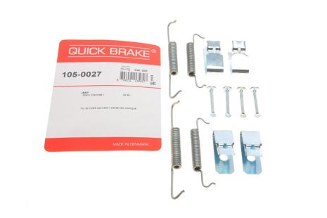 Комплект пружинок колодок ручного тормоза, QUICK BRAKE (1050027)