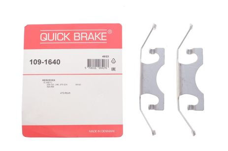 109-1640 QUICK BRAKE Планка суппорта (заднего) прижимная (к-кт) MB E-class (W211)/S-class (W220) 2.0-