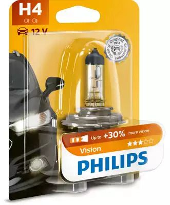 Лампа накаливания H4Premium12V 60/55W P43t-38 (пр-во Philips) Лампа накаливания H4Premium12V 60/55W P43t-38 (пр-во Philips)