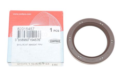 Сальник двигателя N PSA 1.1/1.4/1.4D/1.6/2.0 EW10A 36X50X7 (пр-во Corteco)