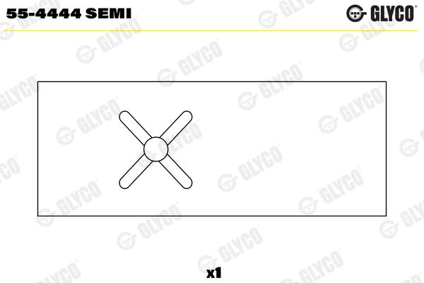 Втулка подшипника, шатун 554444SEMI LDV FORD Втулка подшипника, шатун 554444SEMI LDV FORD
