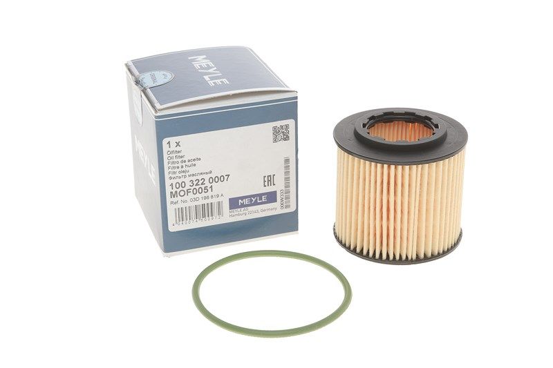 Масляный фильтр, SEAT TOLEDO, VW POLO, MEYLE (1003220007) Масляный фильтр, SEAT TOLEDO, VW POLO, MEYLE (1003220007)
