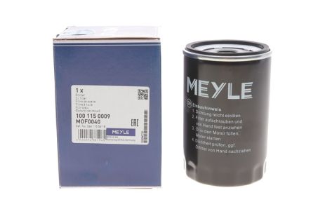 Фильтр масляный VAG, MEYLE (100 115 0009) (06A115561) (1001150009)