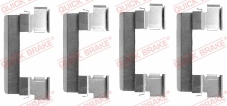 109-1655 QUICK BRAKE Планка супорта прижимна 109-1655 QUICK BRAKE Планка супорта прижимна