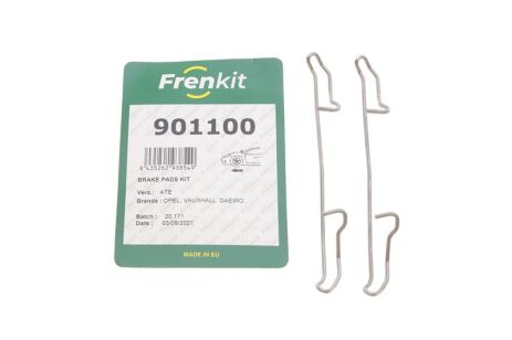 Комплектующие, колодки дискового тормоза, DAEWOO LANOS, VAUXHALL ASTRAVAN, FRENKIT (901100)