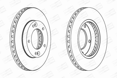 Диск гальмівний KIA SORENTO, CHAMPION (562772CH) Диск гальмівний KIA SORENTO, CHAMPION (562772CH)