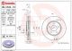 Диск тормозной NISSAN (DFAC), BREMBO (09C54411)