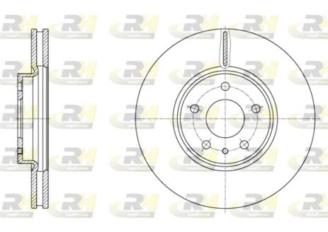 Диск гальмівний FORD MONDEO, ROAD HOUSE (6160510) Диск гальмівний FORD MONDEO, ROAD HOUSE (6160510)