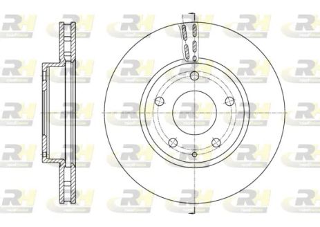 Диск гальмівний MAZDA 3, ROAD HOUSE (6157310) Диск гальмівний MAZDA 3, ROAD HOUSE (6157310)