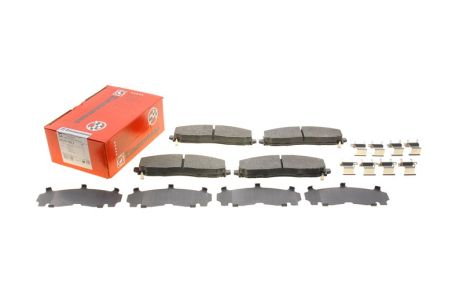 Комплект тормозных колодок, дисковый тормоз 253781852 LANCIA VW