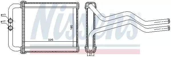 Теплообменник, отопление салона 77657 HYUNDAI Теплообменник, отопление салона 77657 HYUNDAI