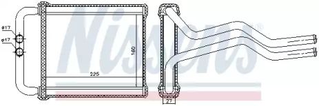 Теплообменник, отопление салона 77657 HYUNDAI Теплообменник, отопление салона 77657 HYUNDAI