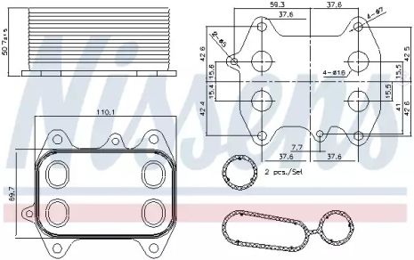масляный радиатор, двигательное масло 90681 SKODA SEAT масляный радиатор, двигательное масло 90681 SKODA SEAT