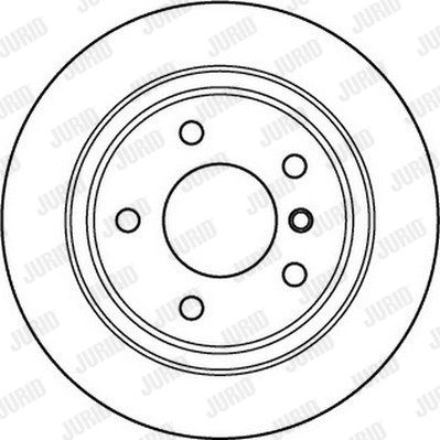 Диск тормозной BMW 3, JURID (562094JC) Диск тормозной BMW 3, JURID (562094JC)
