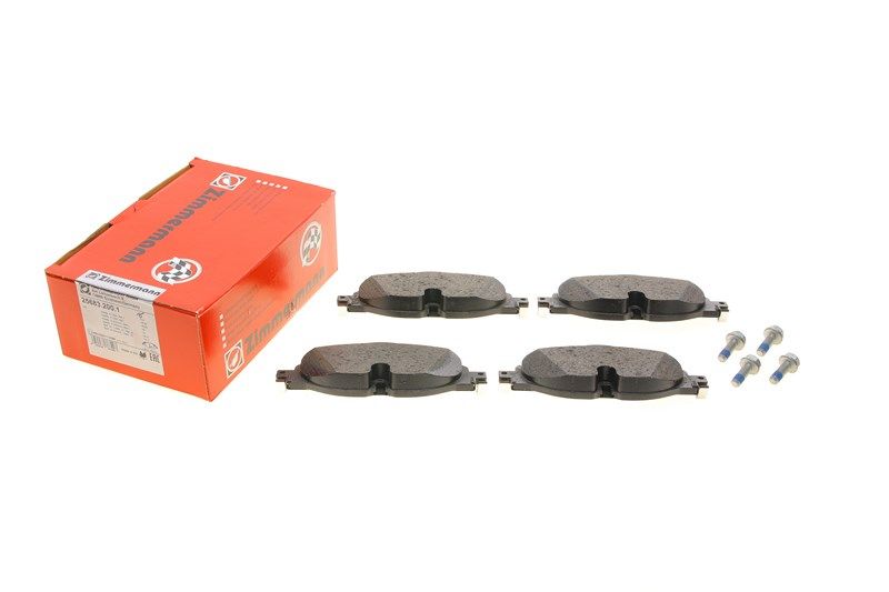 Комплект тормозных колодок, дисковый тормоз, SEAT LEON, SKODA SUPERB, ZIMMERMANN (256832001) Комплект тормозных колодок, дисковый тормоз, SEAT LEON, SKODA SUPERB, ZIMMERMANN (256832001)