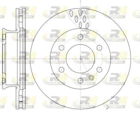 Диск тормозной VW CRAFTER, MERCEDES-BENZ SPRINTER, ROAD HOUSE (6103410) Диск тормозной VW CRAFTER, MERCEDES-BENZ SPRINTER, ROAD HOUSE (6103410)
