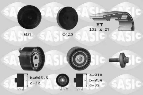 Комплект ремней ГРМ 1754008 NISSAN DACIA
