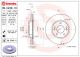 Диск тормозной NAZA FORTE, INOKOM ELANTRA, BREMBO (09C24911)