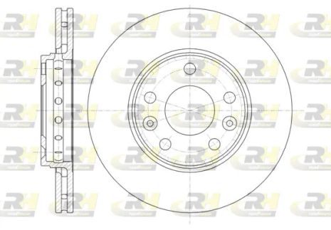 Диск тормозной DACIA DUSTER, RENAULT FLUENCE, ROAD HOUSE (6134610) Диск тормозной DACIA DUSTER, RENAULT FLUENCE, ROAD HOUSE (6134610)