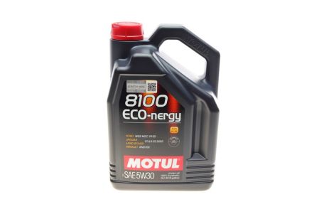 Масло моторное 5W-30 синтетическое MOTUL 8100 Eco-nergy 5л. (812306)