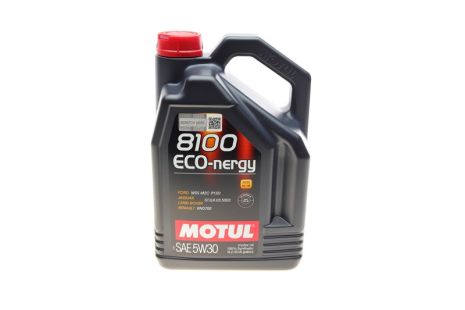 Масло моторное 5W-30 синтетическое MOTUL 8100 Eco-nergy 5л. (812306)